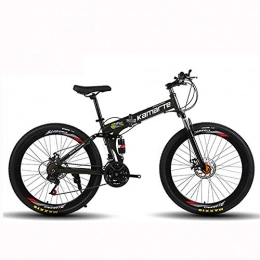 ZMCOV Fahrräder ZMCOV Strong 26 Zoll Mountainbike Fully, Hardtail MTB, Faltbares Bicycle, Aluminiumlegierung Fahrräder, Geignet Ab 160 cm, Erwachsenen- Jugendfahrrad, Grün, 21 Speed