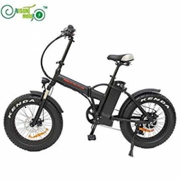 HalloMotor Zusammenklappbares elektrisches Mountainbike 48V 500W 8Fun / Bafang Hub Motor 20" Ebike Mini Folding Fat Tire Electric Bicycle with 48V 12.5AH Lithium Battery and Hydraulic Brake