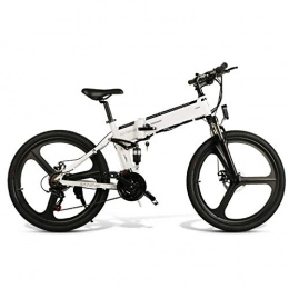 Acreny Zusammenklappbares elektrisches Mountainbike Acreny 10, 4 Ah 48 V 350 W Elektromop-Fahrrad 26 Zoll Smart Folding Bike E-Bike 35 km / h Höchstgeschwindigkeit 150 kg Höchstlast