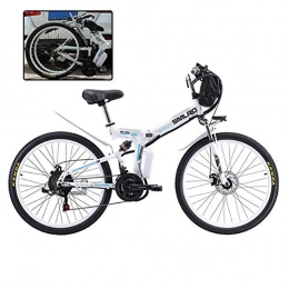 DT Fahrräder DT 28 Zoll Herren Trekking- Und City-E-Bike - Elektro Fahrrad Herren - 21 Gang Shimano Schaltung - Mit Mittelmotor 350W, 48V 8A Lithium Batterie Mountainbike, Weiß