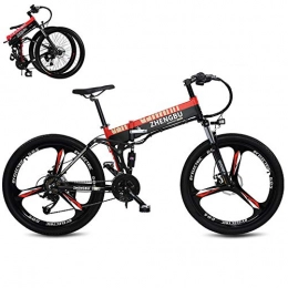 BFORS Fahrräder E-Bike E-Bike Mountain Bike 26 elektrisches Fahrrad mit 48V 10Ah / 400W Lithium-Batterie und 27-Gang Faltbare elektrischen Fahrrad