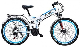 Fangfang Fahrräder Elektrofahrrad, 2020 Verbesserte Electric Mountain Bike 300W 26 '' Elektro-Fahrrad mit Wechsel 48V 10Ah-Batterie 21 Gang-Schaltung Ebike for Erwachsene, Fahrrad