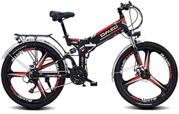Elektrofahrräder Schnelle elektrische Fahrräder für Erwachsene 26 "Electric Mountainbike, elektrisches Fahrrad für Erwachsene / Pendel mit 300W Motor, 48V 10Ah-Batterie, professionelle 21-Gang-Getrieb