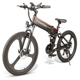 FGART Gleiches Fahrrad Plus E-Bike, E-MTB, E -Mountain Fahrrad 48V 10.4Ah 350W - 26-Zoll-Folding Electric Mountain Bike 21-Level-Shift-Assisted