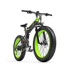 JABALUX Fahrräder JABALUX Elektrombikes für Erwachsene Männer Frauen, 26 "Ebikes Fahrrad Volles Gelände 48 V 12, 8AH Mountain Fahrrad, Höhe einstellbar, Batterieindikator für Outdoor -Pendler