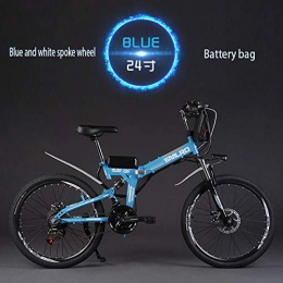 JUN Zusammenklappbares elektrisches Mountainbike JUN Elektro-Fahrrad, 26 Zoll (48V 350W) Electric Mountain Bike mit abnehmbarem großen Kapazitäts-Lithium-Ionen-Batterie-elektrischen Fahrrad, B