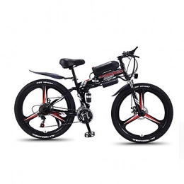 LQRYJDZ Fahrräder LQRYJDZ 36V 10Ah elektrisches Fahrrad Electric Mountain Bike 26inch Fat Tire E-Bike 21 / 27 Beschleunigt Beach Cruiser Mens Sport Mountainbike (Color : Red, Size : 21 Speed)