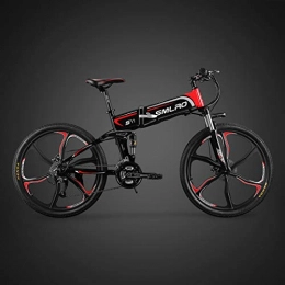 MICAKO Elektrofahrrad Faltbares Mountainbike, 26'' Reifen Elektrisches Fahrrad Ebike mit 350W bürstenlosem Motor und 48V Lithium-Batterie Shimano 27-Gang
