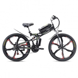 MXYPF Fahrräder MXYPF Elektrofahrrad Mountainbike, 26-Zoll-Elektrofahrrad 350w-48v / 8ah Lithiumbatterie-21-stufige Hybrid-Leichtbau-Klapprahmen-Scheibenbremse Mit Hohem Kohlenstoffstahl Und Variabler Geschwindigkeit