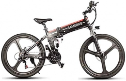 RDJM Fahrräder RDJM Ebike e-Bike Folding Elektro-Fahrrad, das 26-Zoll-Berg Elektro-Fahrrad, 48V-Lithium-Batterie Elektro-Fahrzeug, 21-Gang 10AH350W Super Strong Motor, Schwarz