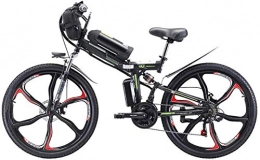 Leifeng Tower Fahrräder Schnelle Geschwindigkeit 26 '' Folding Electric Mountain Bike, 350W elektrisches Fahrrad mit 48V 8Ah / 13AH / 20AH Lithium-Ionen-Akku, Premium Full-Suspension und 21-Gang Getriebe ( Color : 13ah )