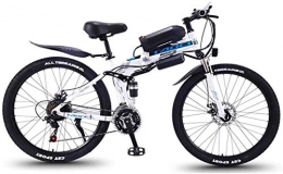 Leifeng Tower Fahrräder Schnelle Geschwindigkeit Schnelle E-Bikes for Erwachsene Folding Elektro-Mountainbike, 350W Schnee Bikes, Abnehmbare 36V 8AH Lithium-Ionen-Akku, Erwachsene Premium-Fully 26 Zoll Elektro-Fahrrad