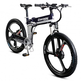 SportArts Fahrräder SportArts Elektrikli Bisiklet Mit 48V Abnehmbare Li-Batterie 27 Gang Und DREI Arbeitsmodi, Blue