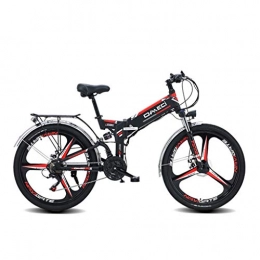 Style wei Zusammenklappbares elektrisches Mountainbike Style wei Folding E-Fahrrad 48V Hilfs Mountainbike 26inch Faltrad 21-Gang-Elektro-Fahrrad Multi-Mode-Elektro-Fahrrad Falten