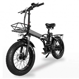 XXCY Fahrräder XXCY MX20 Elektrische Faltrad Unisex Faltbares Fahrrad 500 Watt * 48 V * 15 Ah 20 Zoll Fett Reifen Straße Ebike Shimano 7 Geschwindigkeit