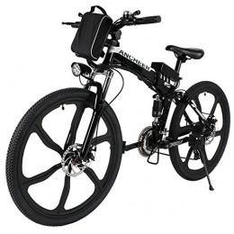 Zhaoyun Zusammenklappbares elektrisches Mountainbike Zhaoyun 20 / 26 / 27, 5" elektrisches Fahrrad for Erwachsene, Elektro-Fahrrad / pendelt Ebike mit 250W Motor, 36V 8 / 10Ah-Batterie, Profi 21.07 Speed Transmission Gears