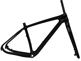 Flyxii Cornici per Mountain Bike Flyxii in carbonio 3 k 29 MTB Mountain Bike, da telaio per bicicletta 48, 26 (19 cm