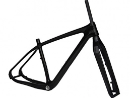 Flyxii Cornici per Mountain Bike Flyxii in carbonio UD cerchi da 29 "MTB Mountain Bike, da telaio per bicicletta 48, 26 (19 cm