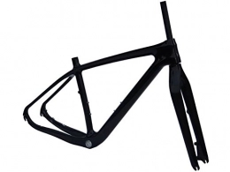 Flyxii Parti di ricambio In carbonio 3 k, 29er, per Mountain Bike (BB30) Cornice portafoto per forcella 39, 37 (15, 5 cm