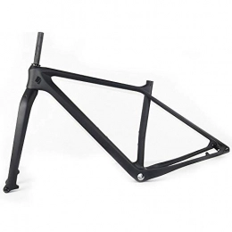 TQ Cornici per Mountain Bike TQ MTB T1000 Carbonio Mountain Bike Frame con 110 * 15mm Fork Boost, Ud Black Glossy, 15inch