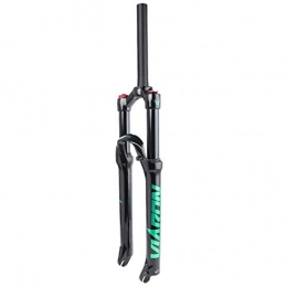 LJP Parti di ricambio 26 27.5 29 inch Mountain Fork Air Suspension Fork Ultralight Aluminum Alloy Bicycle Shock Absorber Lock out Stroke 120mm Black (Color : Green, Size : 26 Inches)