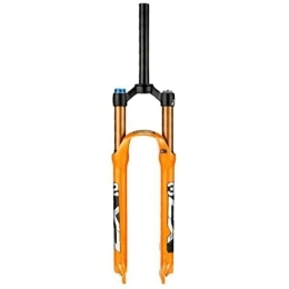 ZECHAO Forcelle per mountain bike Amdieu Aria Forcella Anteriore MTB Corsa 120mm, 1-1 / 8" Tubo Dritto QR 9mm Blocco Manuale XC / AM Ultralight Forcella Anteriore for Mountain Bike Forcella Anteriore ( Color : Orange , Size : 27.5inch )