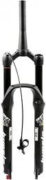 FCXBQ Parti di ricambio Forcella Ammortizzata per Bicicletta 26 27, 5 29 Pollici Freno a Disco Corsa 130 mm Ammortizzatore Anteriore della Bicicletta QR 9mm Mountain Bike Cono Tube 1-1 / 2 (Size : 27.5inch)