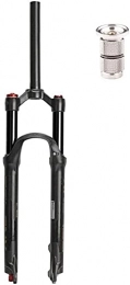 LIRONGXILY Parti di ricambio Forcella MTB Forchetta per biciclette Mountain bike 26 27, 5 29 pollici Forcella di sospensione, Forchette in lega di magnesio MTB Air Forks, con spina per espansore, accessori per biciclette