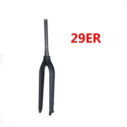 generies Parti di ricambio Generies Mountain Bike Carbon Fork 29er Tapered MTB Fork Freno A Disco Forcella Carbon 1-1 / 8'to1-1 / 2 'Light 500g 1 EF100-29