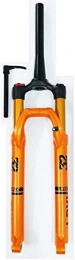 HAO KEAI Parti di ricambio HAO KEAI Forcella MTB Forks Bike 27.5"29 Pollici MTB. Sospensione for Biciclette Air Gas Forcella 1-1 / 8"Freno a Disco da Viaggio 100mm (Color : Arancia, Size : 29inch)