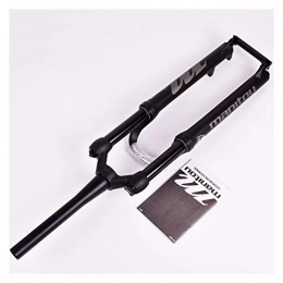 HEQIE-YONGP Forcelle per mountain bike HEQIE-YONGP Forcella della Bici MTB per 26 27.5 29 29eS Bicycle Mountain Bicycle Fork e forchetta a Gas Blocco Telecomando Air Suming Suming Fork Cykelbytesdelar (Color : 29 Cone Black)