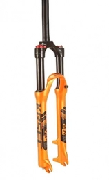 JKFZD Parti di ricambio JKFZD Forcella Ammortizzata Mountain Bike 26 27, 5 29 Pollici Air MTB 28, 6 mm QR 9 mm Corsa 100 mm (Color : Orange, Size : 26inch)