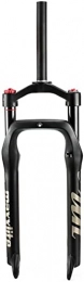 L&WB Parti di ricambio L&WB MTB Air Fork Snow Snow Fawn 20 / 26 Pollici Fork Fat Fork Trip 125Mm, Bicycle Front Forking for 4.0"Freno A Disco Pneumatico, Fit Mountain / Neve / Biciclette da Spiaggia, 20inch