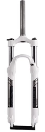 TBTBZXCV Parti di ricambio Mountain Bike Forcella Ammortizzata, 26 27.5 29 inch Sospensione Pneumatica da Bici MTB Regolazione del Ritorno Ultraleggero Forcella Biciclette QR 9mm White, 26
