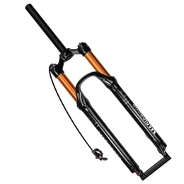 TISORT Forcelle per mountain bike MTB Forcella Mountain Bike Forcella Ammortizzata 26 / 27.5 / 29 MTB Aria Forcella Ammortizzata Ritorno Tubo di Regolazione QR 9mm Manuale / Blocco A Distanza (Color : G, Size : 27.5")