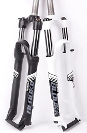stdpcxz Parti di ricambio stdpcxz Mountain bike Front Fork Gas Fork Bicycle Shock Absorber Shoulder Control 26 / 27, 5 Gas Fork White, 27, 5