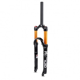 Uioy Forcelle per mountain bike Uioy Forcella Ammortizzata per Mountain Bike XC, Ammortizzatore per Forcella Anteriore ad Aria MTB 26 / 27.5 / 29 Pollici, Escursione 120 mm (Color : Straight Manual, Size : 29 inch)