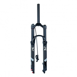 UPPVTE Forcelle per mountain bike UPPVTE Air MTB Bike Fork, 26 / 27.5 / 29 inch Stroke 140mm Rebound Adjustment QR 9mm Disc Brake Straight Tube Remote Lockout, Bicycle Accessories (Color : Straight Tube RL, Size : 27.5inch)