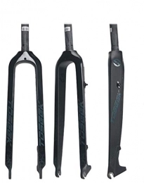 WULE-RYP Forcelle per mountain bike WULE-RYP Forcella di Carbonio 26 27.5 29ex Bicycle Fork Road MTB Bike Front Fork 29 T800 Sospensione in Fibra di Carbonio 2020 (Color : Gloss Black 27.5)