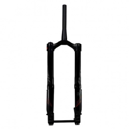 WULE-RYP Forcelle per mountain bike WULE-RYP MTB Moutain 26inch Bici Forcella Bike Fork Fat Bicycle Fork Air Sospensione Snow Forks Alloy in Alluminio 26"5.0" Pneumatico Thru Axle15 * 150 1-1 / 2centrum (Color : Black)