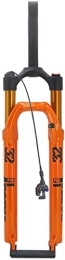 ZECHAO Parti di ricambio ZECHAO 27, 5 / 29 '' MTB. Air Fork 1-1 / 8 "Bicycle Front Fork Freno a Disco 110mm Viaggi QR 9mm Mountain Bike Bike Forks RL 1780g. Forcella Anteriore (Color : Orange, Size : 29'')