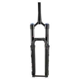 ZECHAO Forcelle per mountain bike ZECHAO ASSE 15 * 110mm Mountain Bike Forcella Ammortizzata, Corsa 160mm Tapered 1-1 / 2" Forcella Anteriore Air Supension 27, 5 / 29 in Forcella di Controllo della Spalla Forcella Anteriore (Color : Black,