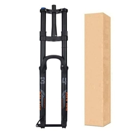 ZECHAO Forcelle per mountain bike ZECHAO Forcella Pneumatica 180mm Viaggio, ASSE 15 * 110mm 27.5 / 29" Forcella di Sospensione for Mountain Bike Freno A Disco Forcella Anteriore MTB Bike Forcella Anteriore (Color : Balck-Tapered, Size :