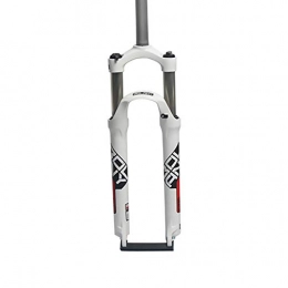 ZXASDC Parti di ricambio ZXASDC Bianco Forcella MTB, Lega di Alluminio Forcella di Sospensione Mountain Bike Bicicletta MTB Forcella Ammortizzatore Vibrazione, 26" / 27.5" / 29"