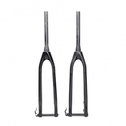 ZZHH Forcelle per mountain bike ZZHH Mountain Bike Glossy / Matte 3K Full in Fibra di Carbonio Forcella 26 / 27.5 / 29 Pollice MTB Accessori per Biciclette Bicycle Fork Bicycle Front Fork (Color : Tapered Glossy 27.5)