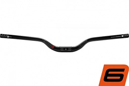 ergotec Manubri per Mountain Bike ergotec - Manubrio MTB Riser nero, 31, 8 mm, confezione SB, 228 mm, 780 mm, 31, 8 mm, AL 6061 T6, confezione SB
