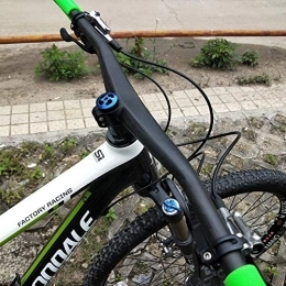 LnNyRf Parti di ricambio LnNyRf Leggero Fibra del Carbonio MTB Manubrio Integrato BMX Biciclette da Corsa del Manubrio UD Opaco Bike Barre della Maniglia 720 / 740 / 760 Millimetri (Color : 740X40)
