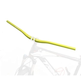 LUNJE Parti di ricambio Manubrio Mountain Bike 31.8mm * 720mm / 780mm Manubrio MTB Lega di Alluminio Extra Long Riser Bar Rise 25mm (Color : Groen, Size : 780mm)
