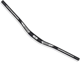 TIST Manubri per Mountain Bike Manubrio MTB in alluminio da 31, 8 mm 620 / 720 / 780 mm Manubrio extra lungo 25 mm DH XC AM Downhill MTB Riser (Color : Black, Size : 720mm)