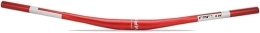 NAKEAH Parti di ricambio Manubrio MTB ultraleggero Riser extra lungo 30mm Rise Manubrio MTB da fondo in alluminio Parti (colore: rosso)